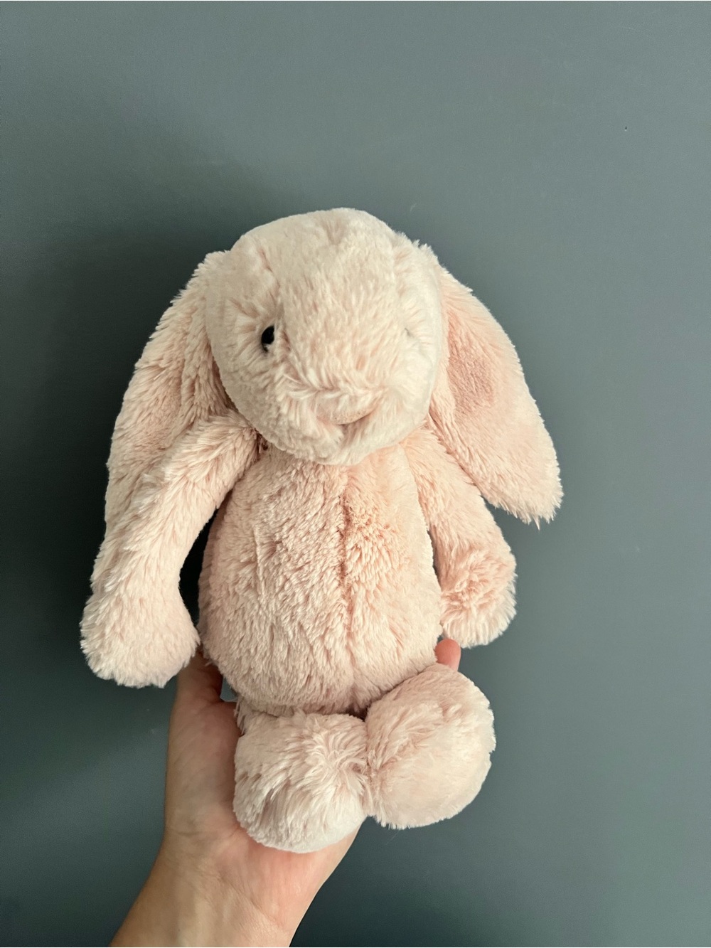 New Jellycat Medium Original Bashful Light Pink Bunny Rabbit NWOT